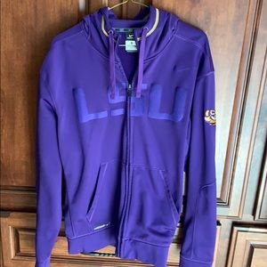 LSU full-zip sweat jacket